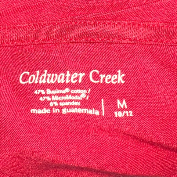 Coldwater Creek red top - Picture 3 of 4